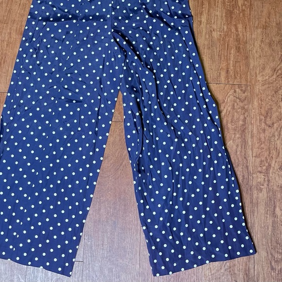 Pre-Treasured: Women’s Polka Dot Jumpsuit 
Size: 9/10 (no stretch). - Picture 2 of 5